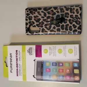 Loopy Case & Tempered glass SP for Galaxy Note 10